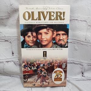 Oliver VHS 1998 30th Anniversary Tribute Edition Slipsleeve New Sealed Rated G